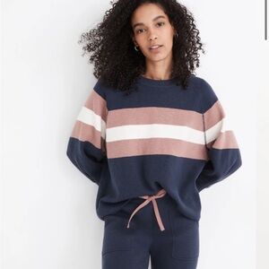 Madewell Striped Telluride Pullover Sweater